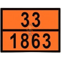 Знак опасности АК 509 - Знак ООН 33/1863